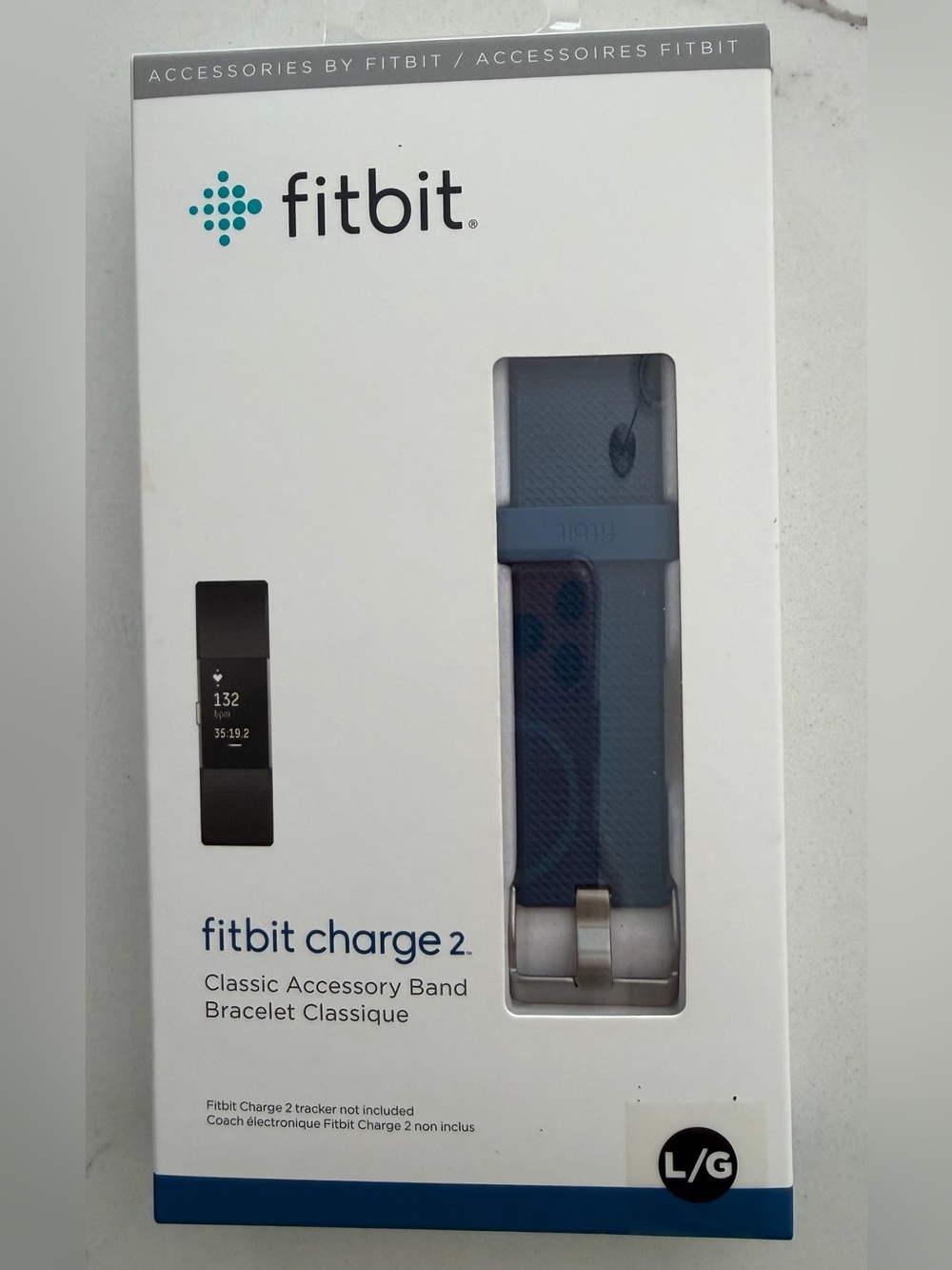 Fitbit Charge 2 Watch Silicone Replacement Band - Navy